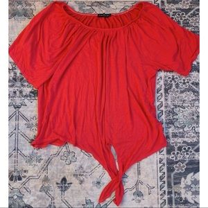 💛Kim & Cami Tie Shirt